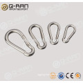 Stamping Snap Hook Zinc Plated Climbing Carabiner